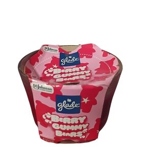 Glade Berry Gummy Bears Candle - Pink & Red Packaging